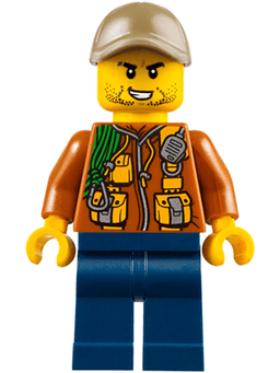 LEGO City Jungle Explorer (cty0792) minifigure