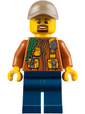 LEGO City Jungle Explorer (cty0793) Town / City Minifigure