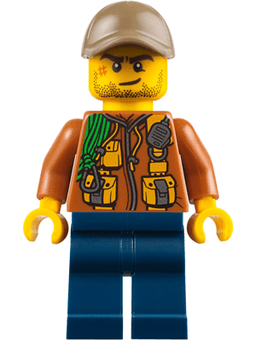 LEGO City Jungle Explorer (cty0795) minifigure