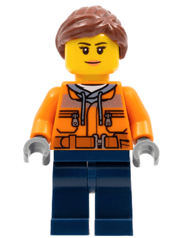LEGO Cargo Center Worker (cty0798) minifigure