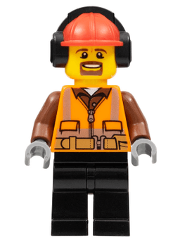 LEGO Cargo Center Worker (cty0799) minifigure