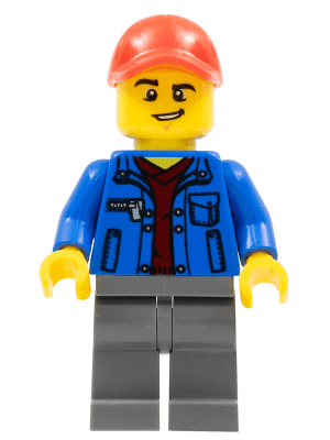 LEGO Truck Driver (cty0800) Town / City Minifigure