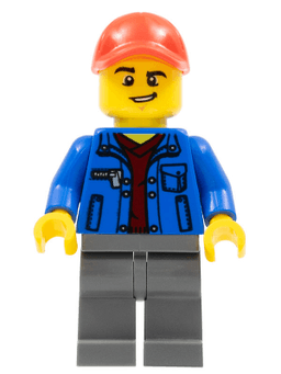 LEGO Truck Driver (cty0800) minifigure