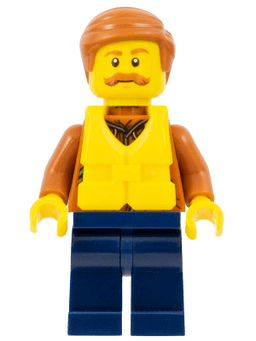 LEGO City Jungle Explorer (cty0803) minifigure