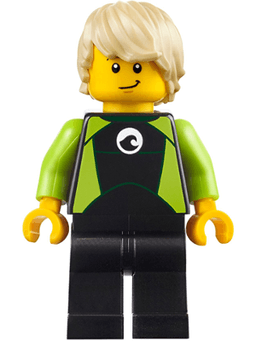 LEGO Coast Guard City (cty0811) minifigure