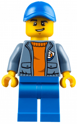 LEGO Coast Guard City (cty0813) Town / City Minifigure