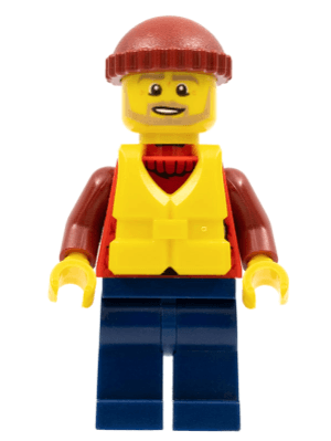 LEGO Coast Guard City (cty0817) Town / City Minifigure