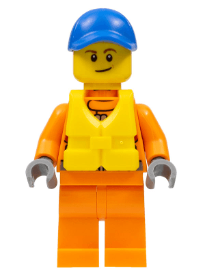 LEGO Coast Guard City (cty0818) Town / City Minifigure