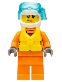 LEGO Coast Guard City (cty0826) minifigure
