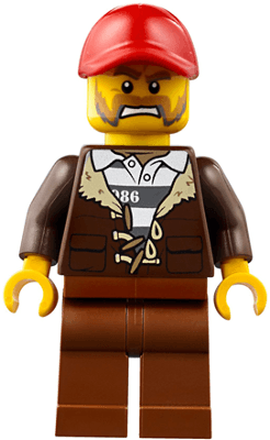LEGO Mountain Police (cty0834) Town / City Minifigure