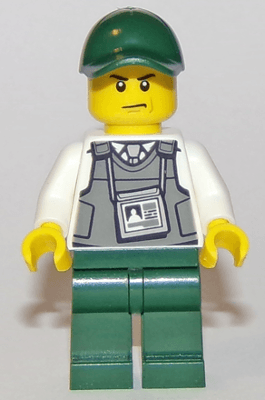 LEGO Mountain Police (cty0836) Town / City Minifigure