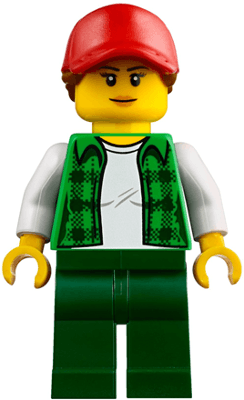 LEGO Truck Driver Female (cty0838) minifigure