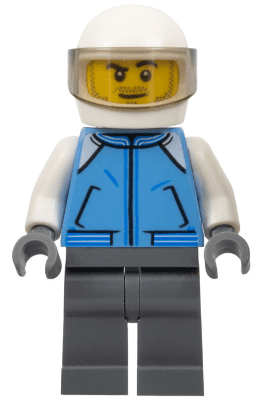 LEGO Helicopter Pilot (cty0839) Town / City Minifigure