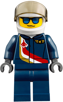 LEGO Airshow Jet Pilot (cty0841) minifigure