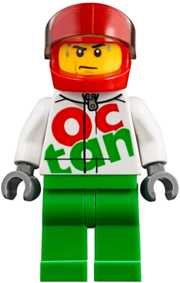 LEGO Speed Record Car Driver (cty0842) Town / City Minifigure