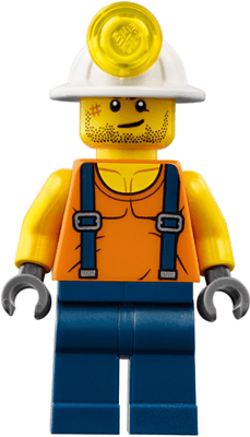 LEGO Miner (cty0846) minifigure
