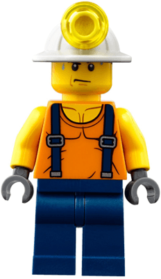 LEGO Miner (cty0847) Town / City Minifigure