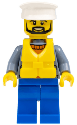 LEGO Coast Guard City (cty0864) Town / City Minifigure
