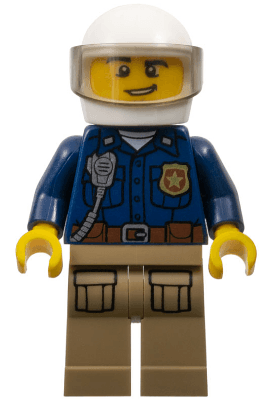 LEGO Mountain Police (cty0868) Town / City Minifigure