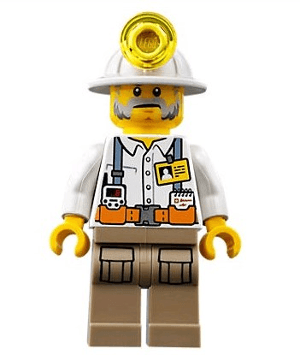 LEGO Miner (cty0876) Town / City Minifigure