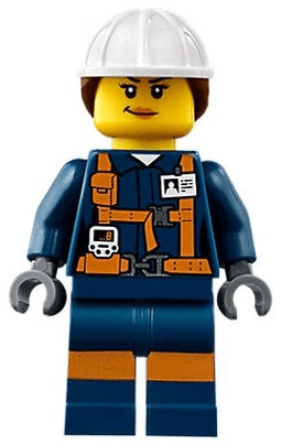 LEGO Miner (cty0877) minifigure