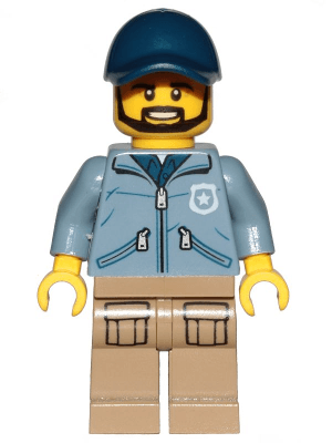 LEGO Mountain Police (cty0887) Town / City Minifigure