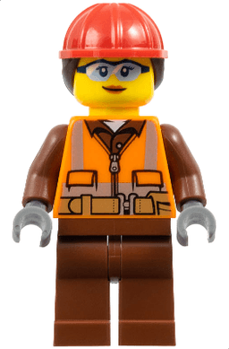 LEGO Construction Worker (cty0934) minifigure