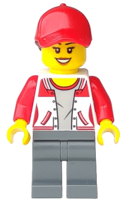 LEGO Kiosk Attendant (cty0941) Town / City Minifigure