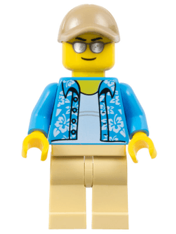 LEGO Tourist (cty0942) minifigure