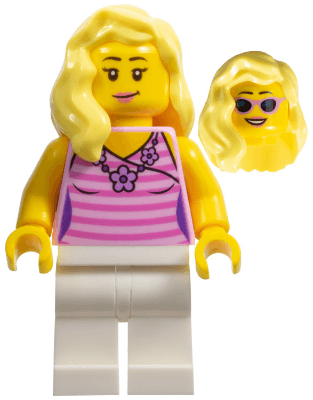 LEGO Sports Car Driver (cty0943) Town / City Minifigure