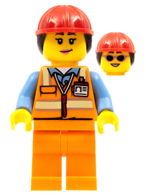 LEGO Airport Luggage Handler (cty0950) Town / City Minifigure