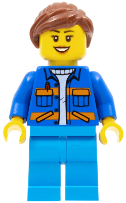 LEGO Garbage Worker (cty0957) minifigure