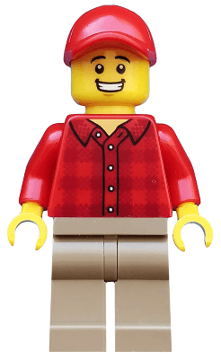 LEGO Popcorn Vendor (cty0982) Town / City Minifigure
