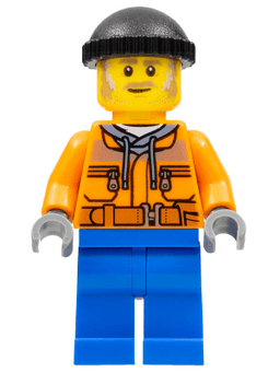 LEGO Snow Groomer Operator (cty0990) minifigure