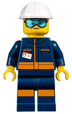 LEGO Ground Crew Technician (cty1010) minifigure