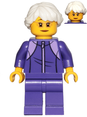 LEGO Grandmother (cty1024) Town / City Minifigure