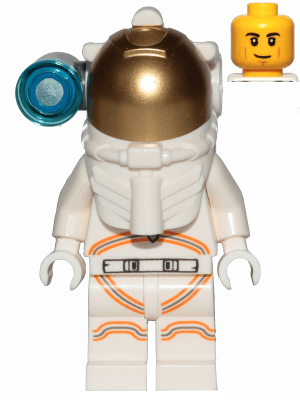 LEGO Astronaut (cty1027) Town / City Minifigure