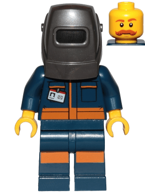 LEGO Mechanical Engineer (cty1030) Town / City Minifigure