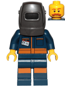 LEGO Mechanical Engineer (cty1030) minifigure