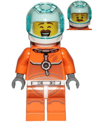 LEGO Astronaut (cty1034) Town / City Minifigure
