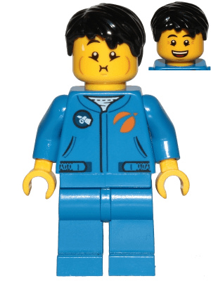 LEGO Astronaut (cty1040) Town / City Minifigure