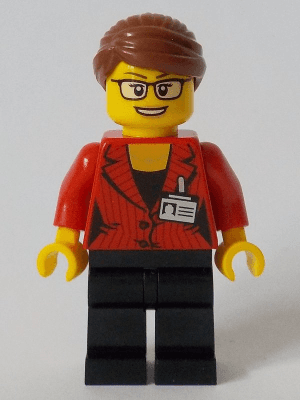 LEGO Reporter (cty1045) Town / City Minifigure