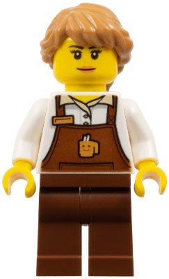 LEGO Barista (cty1049) Town / City Minifigure