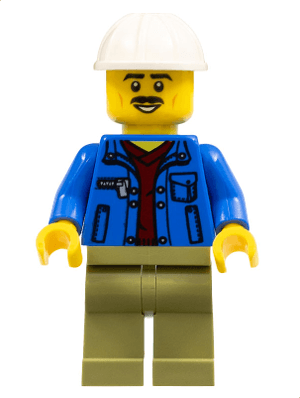 LEGO Truck Driver (cty1050) Town / City Minifigure