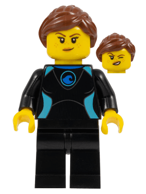 LEGO Surfer (cty1051) Town / City Minifigure