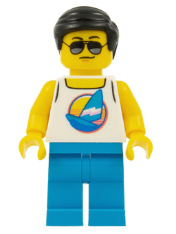 LEGO Beach Tourist (cty1054) minifigure