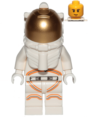 LEGO Astronaut (cty1055) Town / City Minifigure