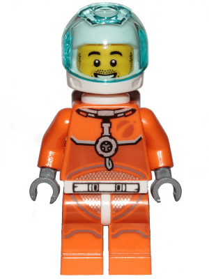 LEGO Astronaut (cty1059) Town / City Minifigure