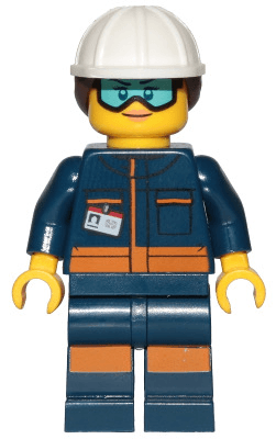 LEGO Ground Crew Technician (cty1060) minifigure