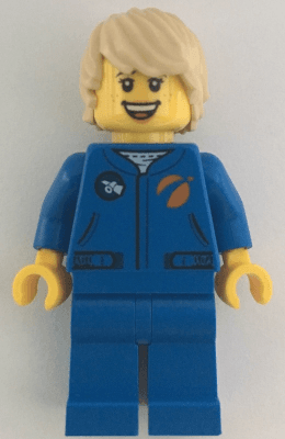 LEGO Astronaut (cty1067) Town / City Minifigure